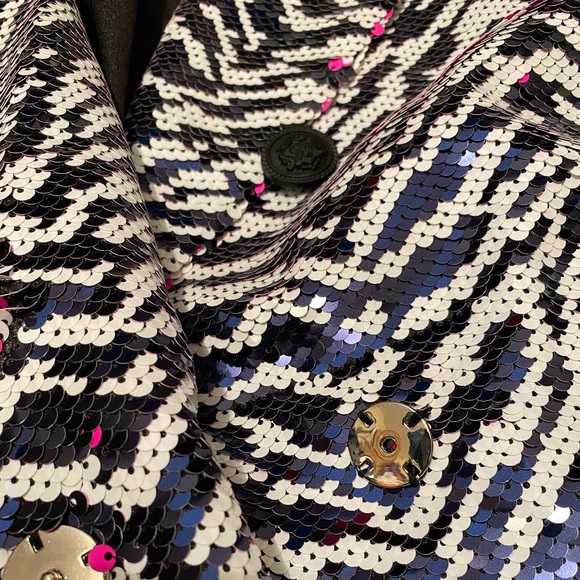 L’atiste Zebra reversible sequin two piece set - Picture 6 of 8